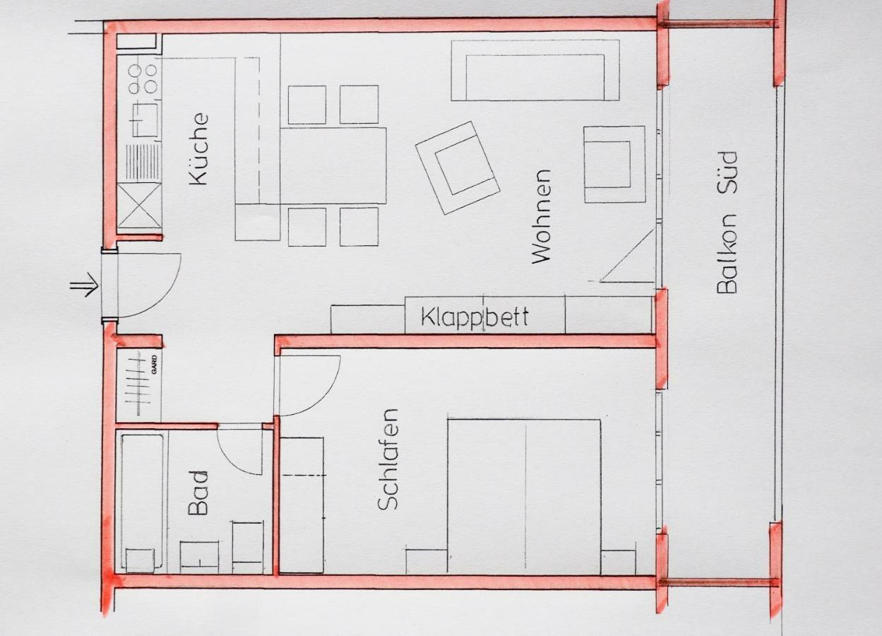 Appartement Goliath à Loèche-les-Bains Extérieur photo